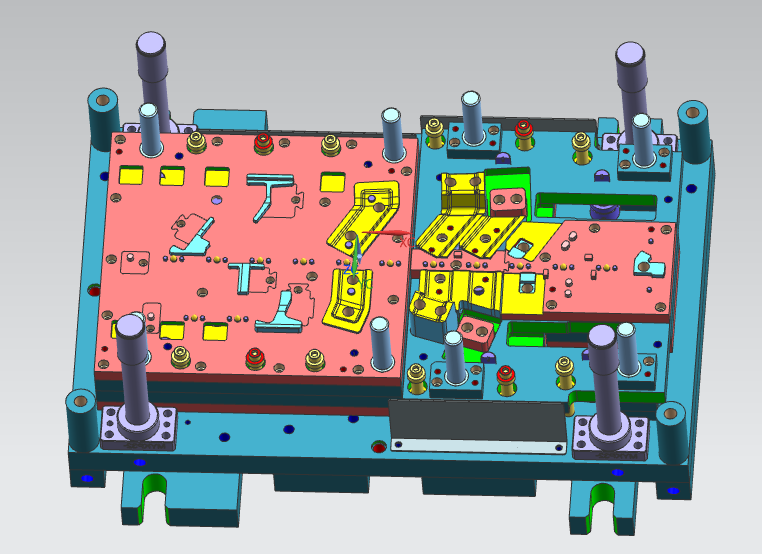 五金模具设计学员作品